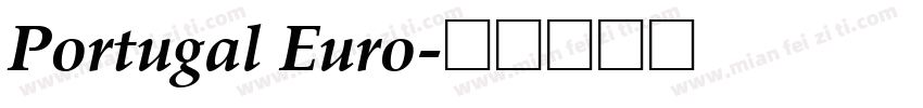 Portugal Euro字体转换